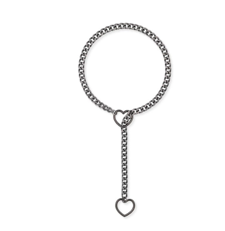 Heart Slip Chain Necklace for Women